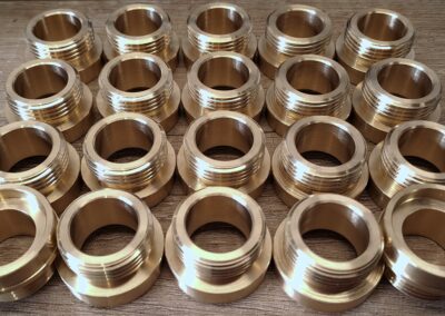 Elementy toczone - mosiądz