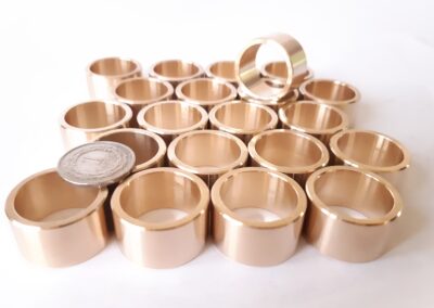 Tuleje ślizgowe precyzyjne brąz